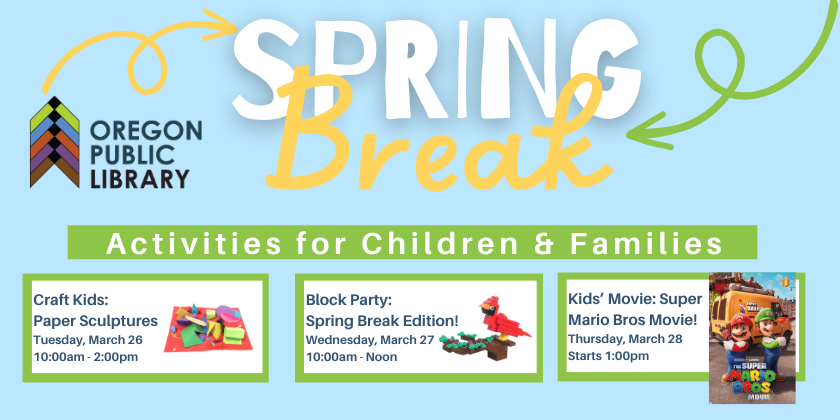 2024 Spring Break Events for Kids